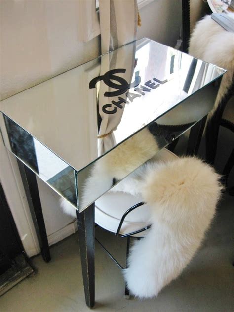 chanel mirror vanity|Chanel vintage vanity.